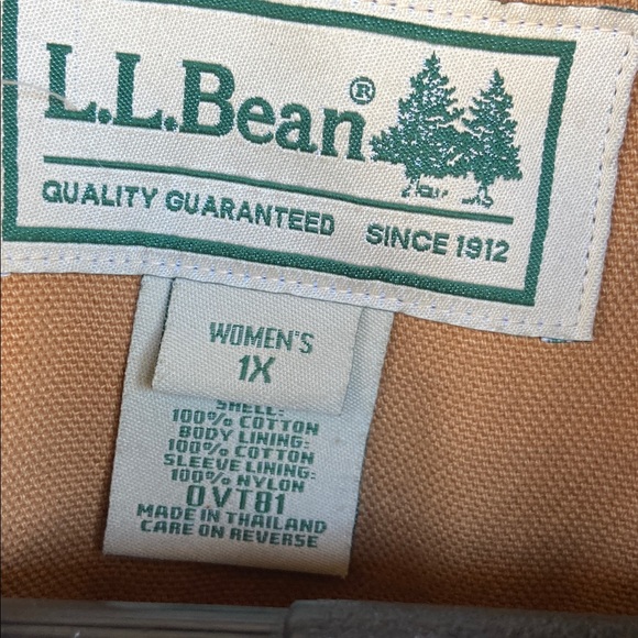 Vintage 90s L.L. Bean Chore Barn Jacket. - Picture 3 of 12